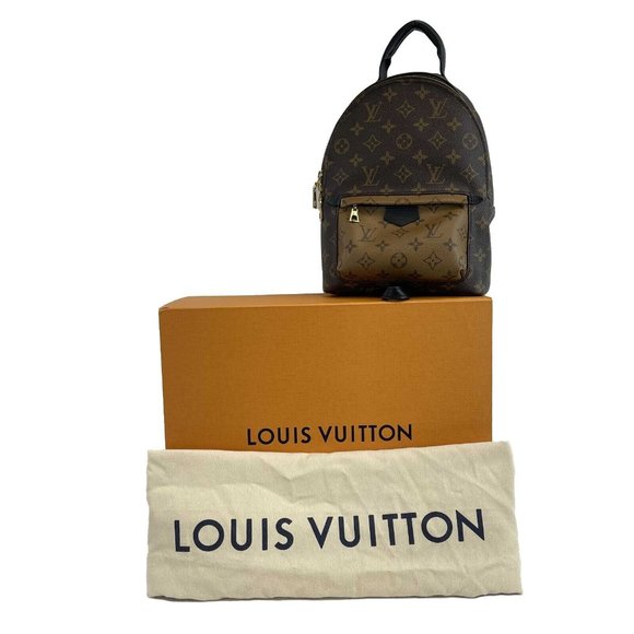 Louis Vuitton - LV Palm Springs PM - Brown / Tan Monogram Backpack - Picture 5 of 11